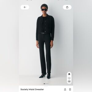 Aritzia Babaton Society Waist Sweater